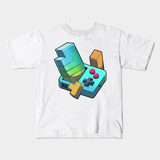 STICKER GAME RETRO GAME Kids T-Shirt